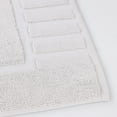 thumbnail image 6 of Superior Leo Cotton Geometric Border Bath Mat, 22" x 35", Set of 2, Silver, 6 of 10