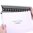 thumbnail image 1 of 12-Hole Paper Punch, Adjustable Metal Hole Puncher Binder Inserts Mushroom Hole Puncher Paper Card Photo Binding Hole Punch Machine, 1 of 8