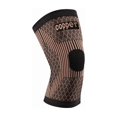 thumbnail image 1 of wonima44 Copper Knee Braces for Women and Men, Compression Knee Sleeve for Knee Pain,Arthritis, Meniscus Tear,ACL, Joint Pain Relief, Knee Support Pads for Running, Workout Sports (L. Orange, Large), 1 of 1