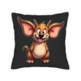 thumbnail image 4 of Set of 2 18x18in Throw Pillow Covers - Whimsical Cartoon Dog Design for Couch Bed Car - Cheerful & Playful Decorative Cushion Cases, 4 of 8