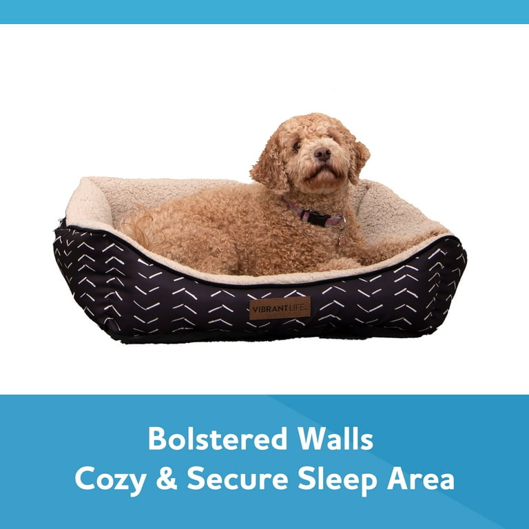 Vibrant Life Luxe Cuddler Mattress Edition Dog Bed Medium 27 x21