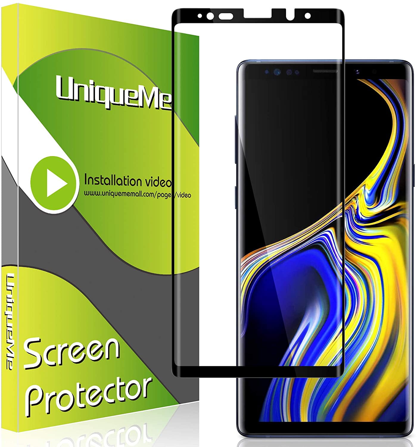 [1Pack] UniqueMe Screen Protector for Samsung Galaxy Note 9 Full