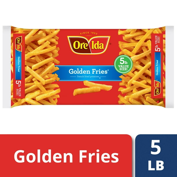 OreIda Golden French Fries, 5 lb Bag