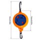 thumbnail image 4 of Adjustable Length Clothesline with Built in Rotating Disk and Fixing Clip, 4 of 9