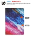 thumbnail image 3 of Kindle Fire HD 8" 2020 Case, Dteck PU Leather Folio Flip Stand Case With Built-in Card Slots Compatible With All-New Amazon Fire HD 8 / HD 8 Plus Tablet (10th Generation 2020), 30# Colorful Marble, 3 of 8
