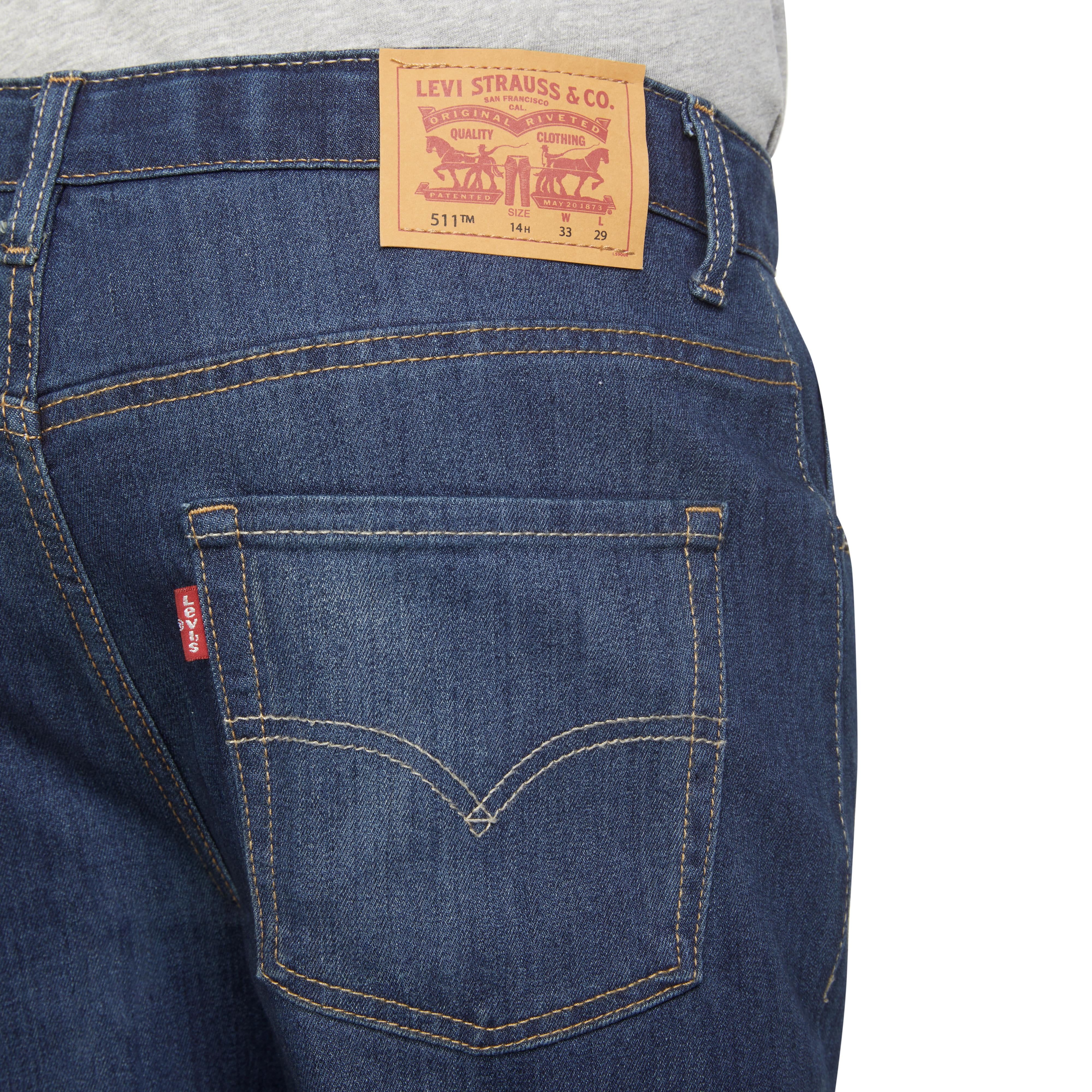 Levi's Boys' 511 Slim Fit Performance Jeans, Sizes 4-20