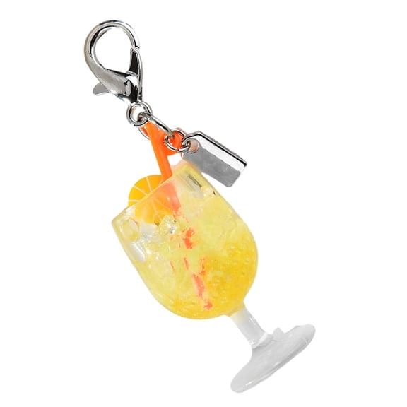 KUFptva Multipurpose Chapsticks Holder and Small Tumblers Keychain Charm Pendant Decoration for Women’s Purse or Handbag