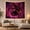 Hooded Reaper, variant on Hooded Figure with Glowing Scythe in Purple Vortex Mysterious Fantasy for Dark Art Lovers Dark Fantasy Wall Decor Halloween Gift Tapestry Wall Hanging for Bedroom and Gaming Room