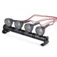 thumbnail image 3 of Barra de lámpara de luz LED YONGSHENG para coche 1/10 RC Crawler Traxxas 4 LED 92,5mm, 3 of 5