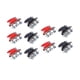 thumbnail image 5 of Abrazaderas De Batería De Liberación Rápida, Conector De Terminal De Batería Operación Fácil Multifuncional Estable Y Confiable 5 Pares Para Equipos Eléctricos ANGGREK Otros, 5 of 8