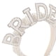 thumbnail image 4 of KAKOWELY Tocado de novia para boda, diadema con diamantes de imitación, diadema con perlas, decoración para el cabello de novia, 4 of 5