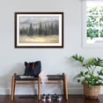 thumbnail image 3 of Art.com Misty Pines Art Print by Danhui Nai, Brown Frame Wall Art, 44" x 32", 3 of 5