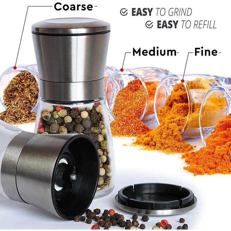 IZEYNO Salt and Pepper Grinder Set photo 4