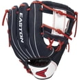 thumbnail image 3 of Easton | PROFESSIONAL YOUTH Baseball Glove | 10"" | RHT | Navy/White/Red | I Web | PY10BR, 3 of 4