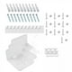 thumbnail image 1 of Estante flotante,Estantes flotantes de acrílico para pared,baño,hogar,Estantes de pared,baño,sala de estar,cocina,oficina,Cámaras de seguridad Monitores para bebés Altavoces, 1 of 8