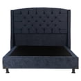 thumbnail image 2 of Colchon Matrimonial Trini+Box Base Cama+ Cabecera Sitka Azul, 2 of 8