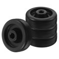 thumbnail image 4 of Shisuyan 4 Pcs Roue de Remplacement pour Tapis Roulant Noir PP Mobilité Facile Rouleaux pour Entraînement, 4 of 8
