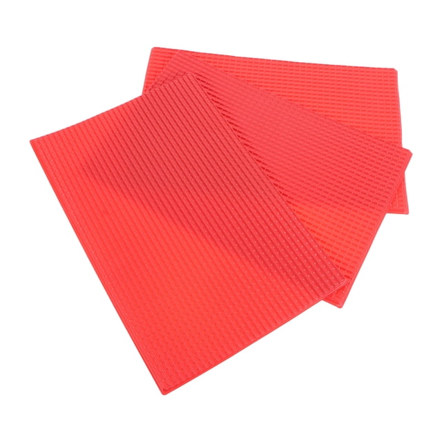 SWETRACE 3 Pcs Craft Tiles for Outdoor Decor Decorative Plastic Roof Tile Model