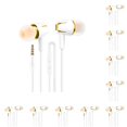 thumbnail image 3 of Inteprter Auricular con cable en el oído Reducción de ruido Bolsillo portátil Deportes Música Reproducir Auriculares universales con conector oro 10Conjunto, 3 of 6