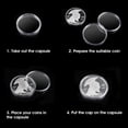 thumbnail image 3 of Coin Capsules Prasacco - Portamonedas de plástico transparente (40 mm, 20 unidades), 3 of 7