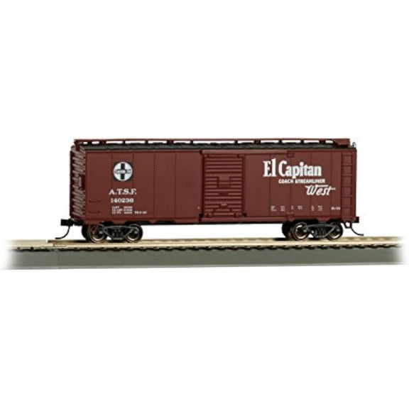 Bachmann Industries 40 Santa Fe Map Box Car El Capitan HO Scale Train