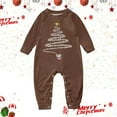thumbnail image 2 of Shadoumai Matching Family Christmas Pajamas For Couples, Xmas Tree Print Tops Long Sleeve Holiday Sleepwear Sets For Mom Dad Fall Clothes, 2 of 6