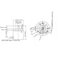 thumbnail image 5 of Codificador, Codificador AB Codificador incremental de 2 fases Codificador incremental VDC Diseñado meticulosamente, 5 of 12