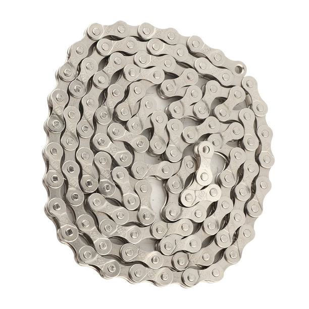 Herramienta de cadena de Bicicleta, 116 Eslabones Cadena de Bicícleta Cadena de Bicicleta de una Velocidad Cadena de Bictticleta de Montaña cadena de de Bicicleta de