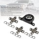 thumbnail image 2 of Kit de cojinete portador de eje de transmisión y junta en U para Ford F250 F350 Superduty 4WD, 2 of 11
