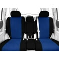 thumbnail image 2 of CalTrend Center 40/20/40 Split Bench NeoSupreme Seat Covers for 1985-1995 Chevy/GMC Astro|Safari - CV208-04NN Blue Insert with Black Trim, 2 of 3