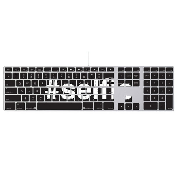 Hashtags Skin For Apple Keyboard with Keypad MB110LL/B Protective