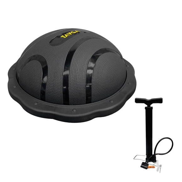Entrenador de equilibrio Tayga 60cm Color Negro con Bomba para Inflar.