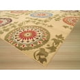 thumbnail image 2 of Ivory Transitional Floral Mandana Rug, 2 of 3