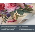 thumbnail image 5 of Watercolor Floral Wall Mural - Floral Botanical Murals, Vibrant Blooms Large Wall Murals For Living Room, Flower Mural 59"W x 39.4"H (Not Peel and Stick), 5 of 6