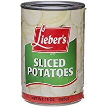 Lieber's Sliced Potatoes Kosher For Passover 15 Oz. Pack Of (Best Way To Cook Canned Potatoes)
