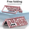 thumbnail image 3 of ELEHOLD for Samsung Galaxy Z Fold 5  Rugged Case,Hinge Protection with Built-in Screen Protector Full Body Shockproof Plating Armor Case Cover for Samsung Z Fold 5 2023,Rosegold, 3 of 7