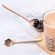 thumbnail image 4 of cuchara de café 2 Uds Cucharas De Café Para El Hogar Cuchara Agitadora Cuchara De Helado Para Postre Rosa Dorada Magideal cuchara de café, 4 of 7