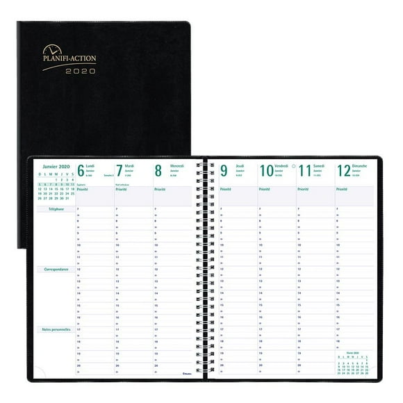 Blueline C5930.81FT 7-Day Timanager Weekly Diary (2023) French (Pack of 1)