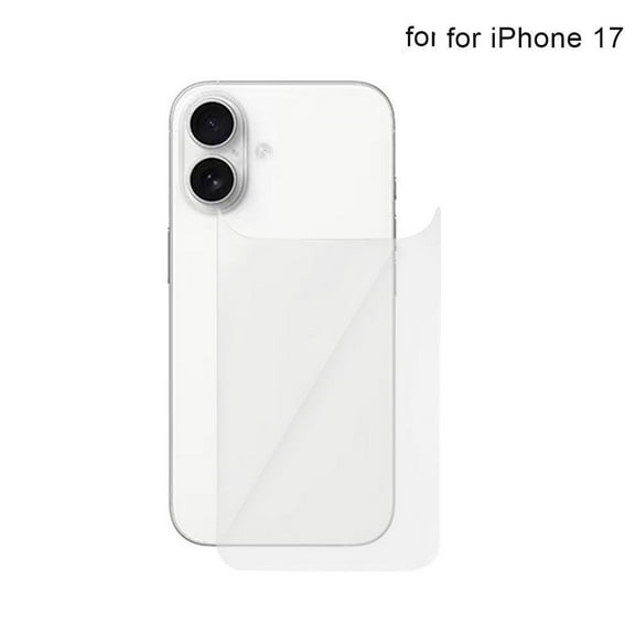 3 Pack Back Screen Protector for iPhone 17/17 Air/17 Pro/17 Pro Max, Tempered Glass Scratch-Resistant Protective Film
