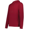 thumbnail image 2 of Holloway B30964706 Eco Revive Ventura Soft Knit Hoodie, Scarlet - Extra Large, 2 of 2