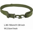 thumbnail image 2 of 2Pcs Adjustable 1-Inch Universal Tactical Bag Strap Replacement Nylon Shoulder Sling Strap for Water Bottle Pouch Hunting Bag, 2 of 7