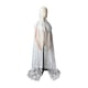 thumbnail image 4 of Capa larga con capucha, capa de encaje, capa de novia para boda, capa de gasa elegante para Halloween Blanco, 4 of 9