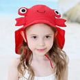 thumbnail image 6 of Boys Girls Bucket Hat M Cute Cartoon Breathable Outdoor Wide Brimmed Childrens Sun Hat Quick Drying Baby Beach Sun Hat Summer Cap Swim Fishing Safari, 6 of 6