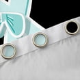 thumbnail image 4 of Manfei Cartoon Monogrammed X Curtains Pack of 2 (42x84 Each), Kawaii Ribbon Bow-tie Curtains Blackout, Teen Boy Girl Kid Bedroom Curtains, Curtains Blackout Bedroom Decor, 4 of 6