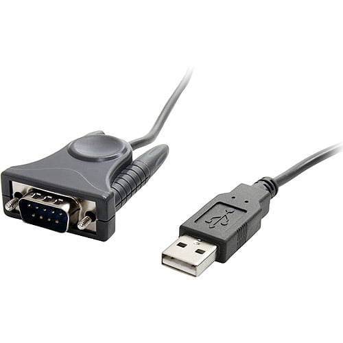 3' ft Male/Female DB9 Serial 3 Foot Device Printer Cable by BattleBorn NEW 