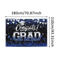 thumbnail image 3 of Graduation Banner For College High School Commencement Party Sign With Inspirational Message, 3 of 6