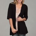 thumbnail image 3 of Women's 3/4 Sleeve Open Shrug, 3 of 5