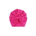 thumbnail image 2 of FOCUSNORM Baby's Hairband Cap Single Color Skin Friendly Soft Bow Headband Hat, 2 of 2