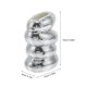 thumbnail image 2 of YSNOOWE Florero Decorativo Plateado Con En Espiral Para Centro De, 2 of 7