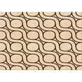 thumbnail image 1 of Ahgly Company Machine Washable Indoor Rectangle Transitional Light Brown Area Rugs, 4' x 6', 1 of 7